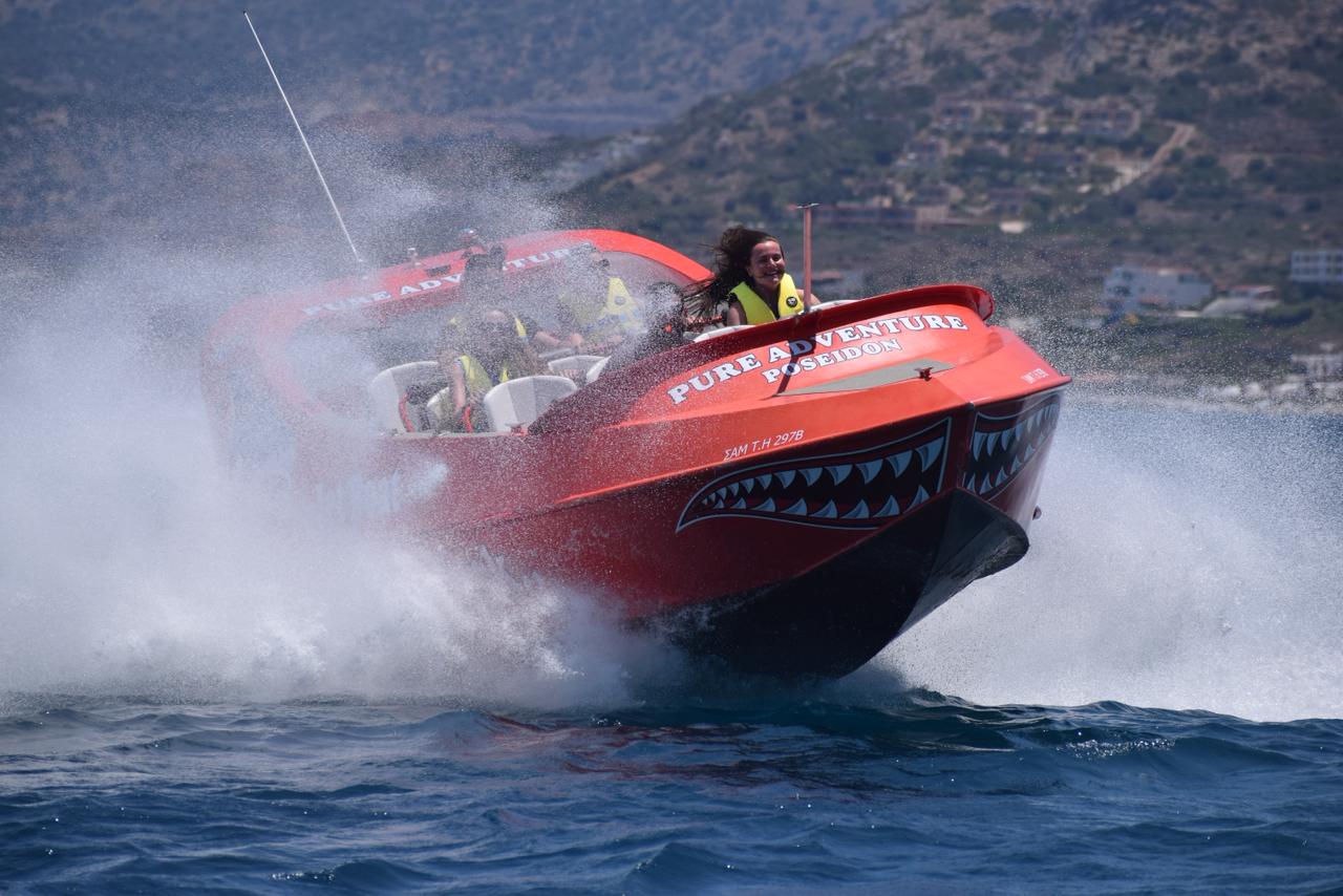 Jetboot adrenaline ervaring op Kreta